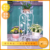 INPHIC-歐式田園鐵藝花架落地式 花盆架吊蘭架 陽臺放花架子-NKA022197A